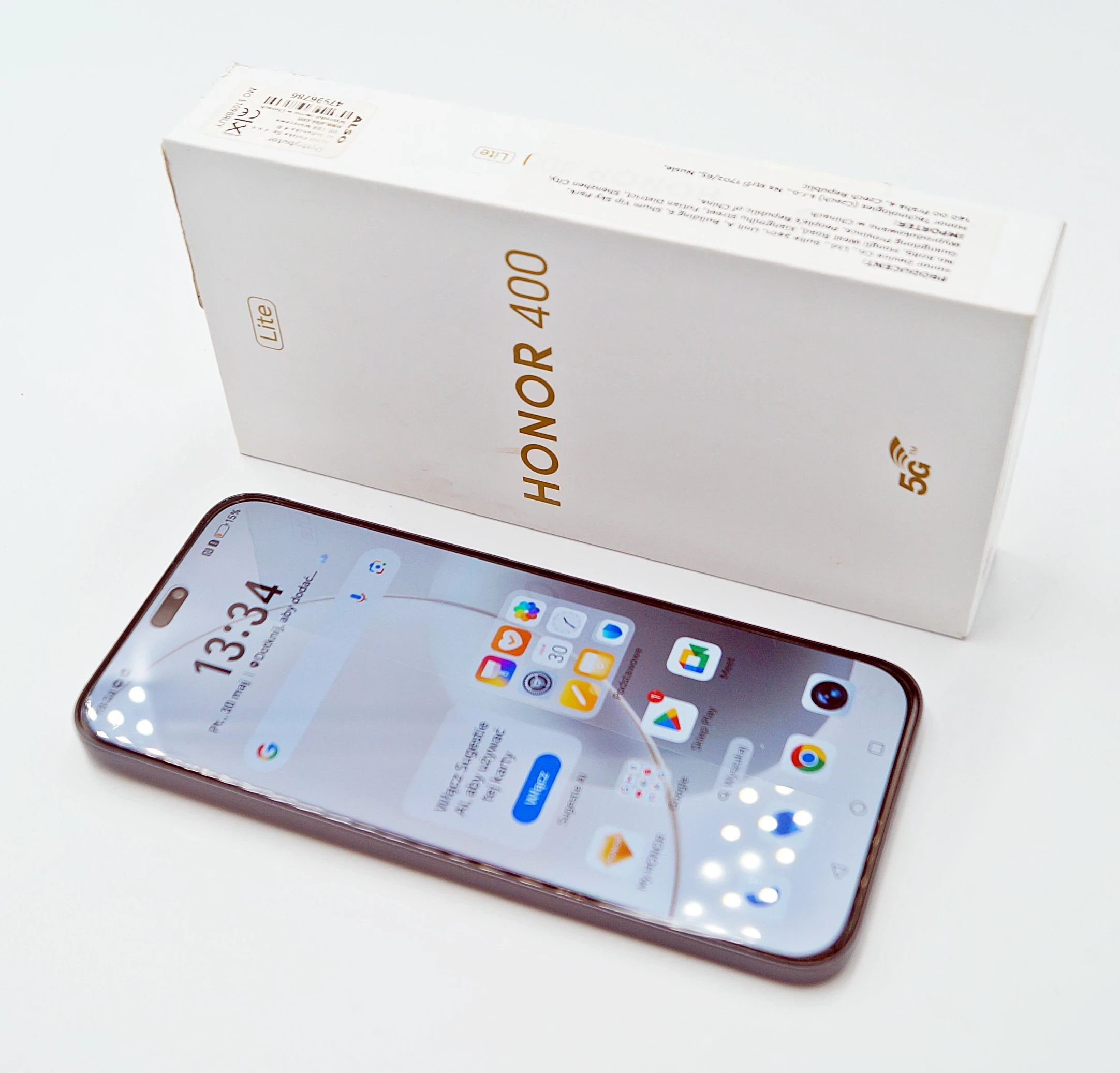 telefon-honor-400-lite-8256gb-w-pudelku-ladny-stan-chelmska-50-warszawa
