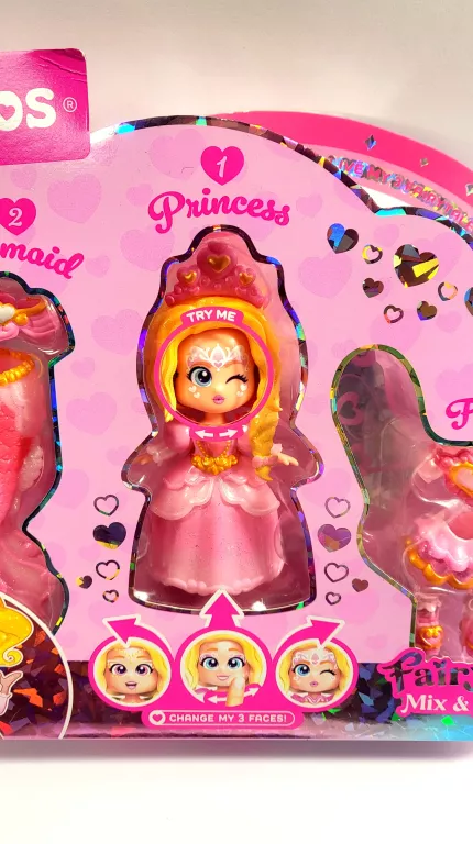 LALKA KOOKYLOOS FAIRYTALE MIX AND MATCH HEARTS - MAGIC BOX TOYS