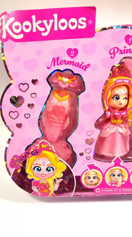 LALKA KOOKYLOOS FAIRYTALE MIX AND MATCH HEARTS - MAGIC BOX TOYS