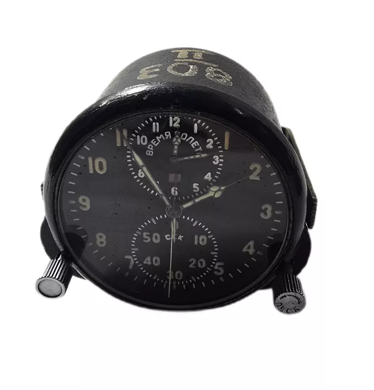 ZEGAR LOTNICZY POKŁADOWY ZSRR ACZS-1 MIG