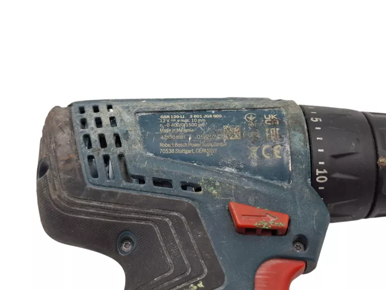 WIERTARKO WKRĘTARKA BOSCH GSR 120-LI 12V 30NM + 2X AKU + WALIZKA