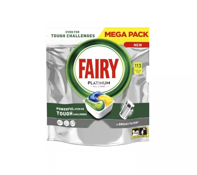 KAPSUŁKI DO ZMYWARKI FAIRY PLATINIUM 96 SZTUK JAK NOWE!