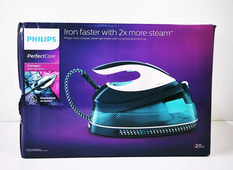 PHILIPS ŻELAZKO STACJA PAROWA GC7844