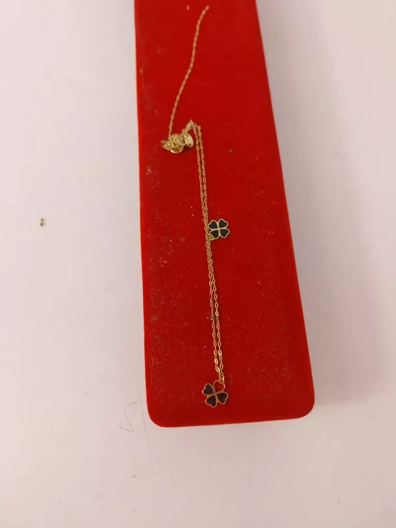 ZŁOTY ŁAŃCUSZEK  585 USZKODZONY