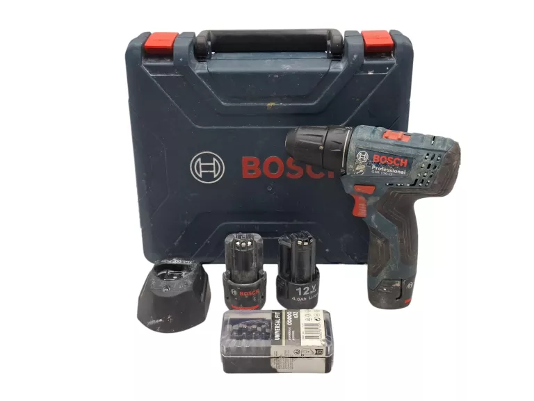 WIERTARKO WKRĘTARKA BOSCH GSR 120-LI 12V 30NM + 2X AKU + WALIZKA