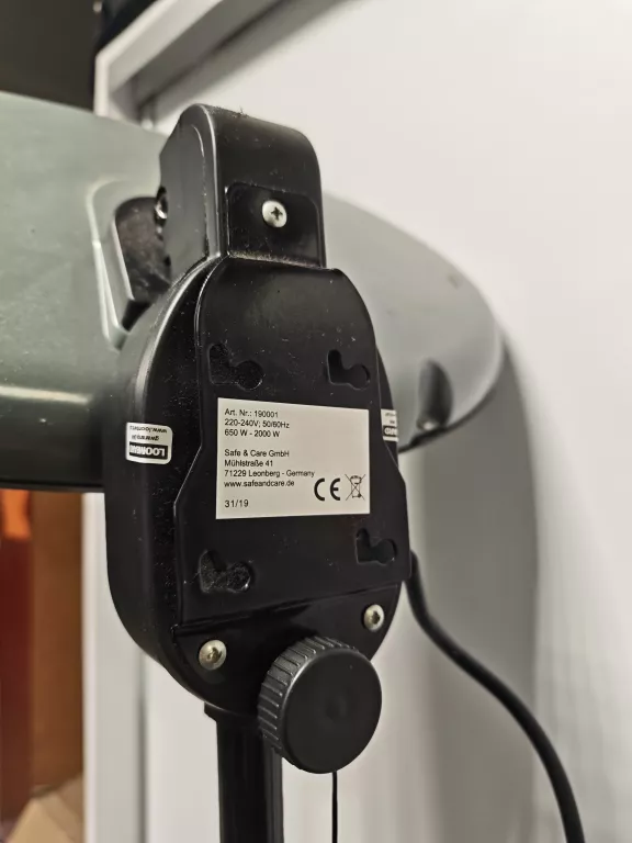 PROMIENNIK TARASOWY ELEKTRYCZNY