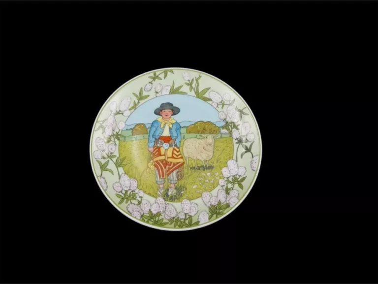 TALERZ UNICEF VILLEROY & BOCH CHIDREN OF THE WORLD ARGENTYNA