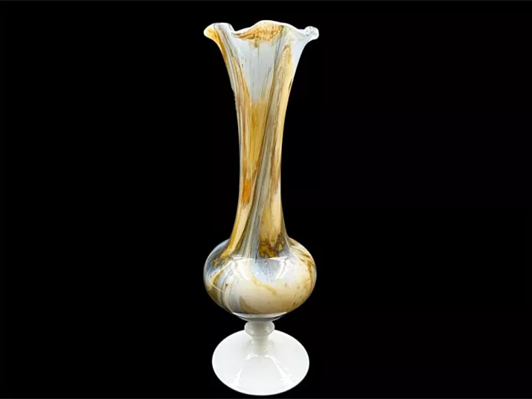 SZKLANY WAZON MURANO 26 CM