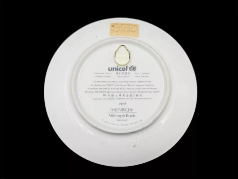 TALERZ UNICEF VILLEROY & BOCH CHIDREN OF THE WORLD ARGENTYNA