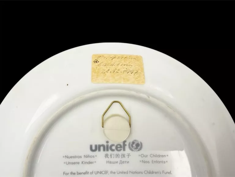TALERZ UNICEF VILLEROY & BOCH CHIDREN OF THE WORLD ARGENTYNA