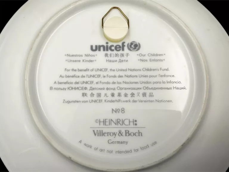 TALERZ UNICEF VILLEROY & BOCH CHIDREN OF THE WORLD ARGENTYNA