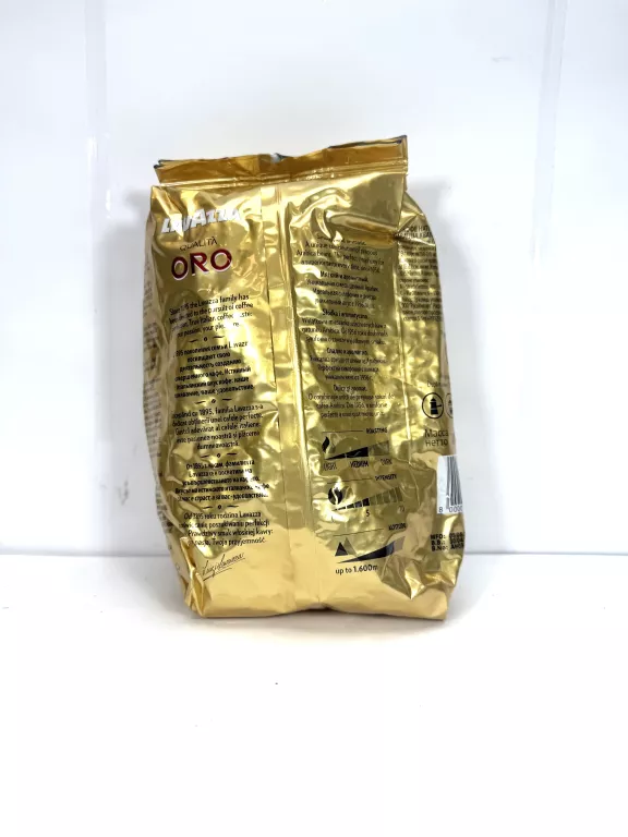 KAWA ZIARNISTA LAVAZZA QUALITA ORO 1KG WŁOSKA 100% ARABICA ŚWIEŻO PALONA