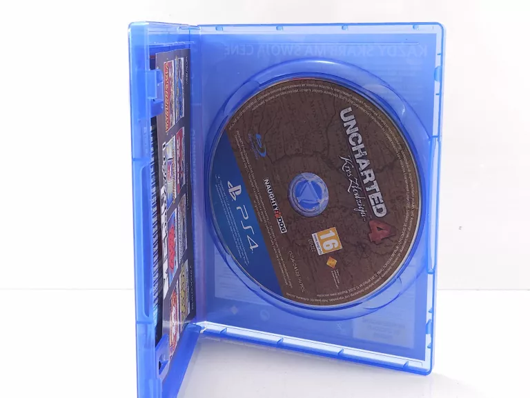 GRA UNCHARTED 4 KRES ZŁODZIEJA PS4