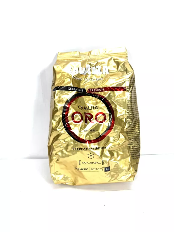 KAWA ZIARNISTA LAVAZZA QUALITA ORO 1KG WŁOSKA 100% ARABICA ŚWIEŻO PALONA