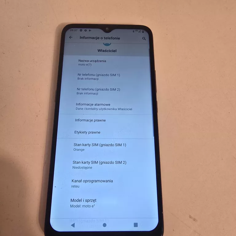 TELEFON MOTOROLA MOTO E7 32GB