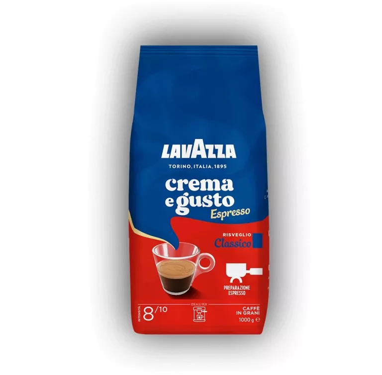 KAWA ZIARNISTA MIESZANA LAVAZZA CREMA E GUSTO CLASSICO 1000 G 02/2027