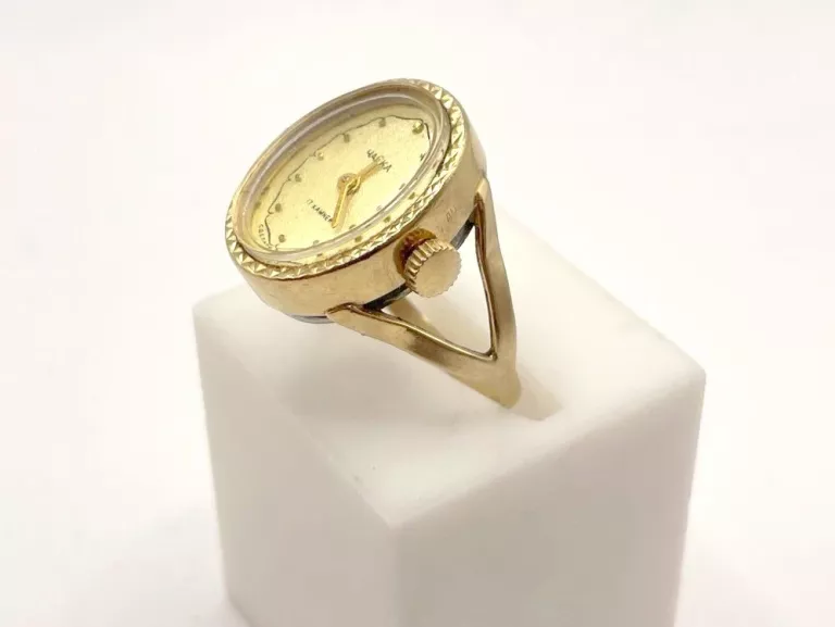 RADZIECKI PIERŚCIONEK Z ZEGARKIEM CZAJKA CZYTAJ OPIS