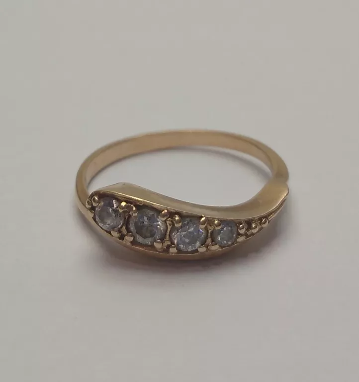 WYRÓB JUBILERSKI UŻYWANY PIERŚCIONEK 2,75G