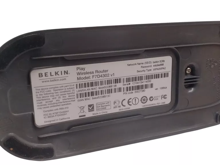 ROUTER BELKIN PLAY N600