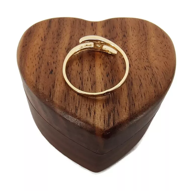 ZŁOTY PIERŚCIONEK Z CYRKONIĄ P.585 1,83G ROZMIAR: 19