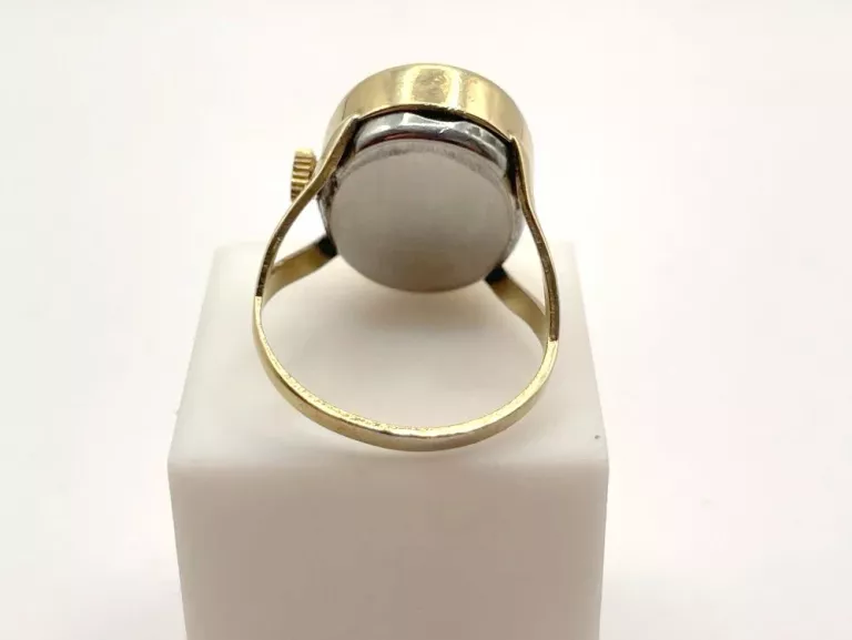 RADZIECKI PIERŚCIONEK Z ZEGARKIEM CZAJKA CZYTAJ OPIS