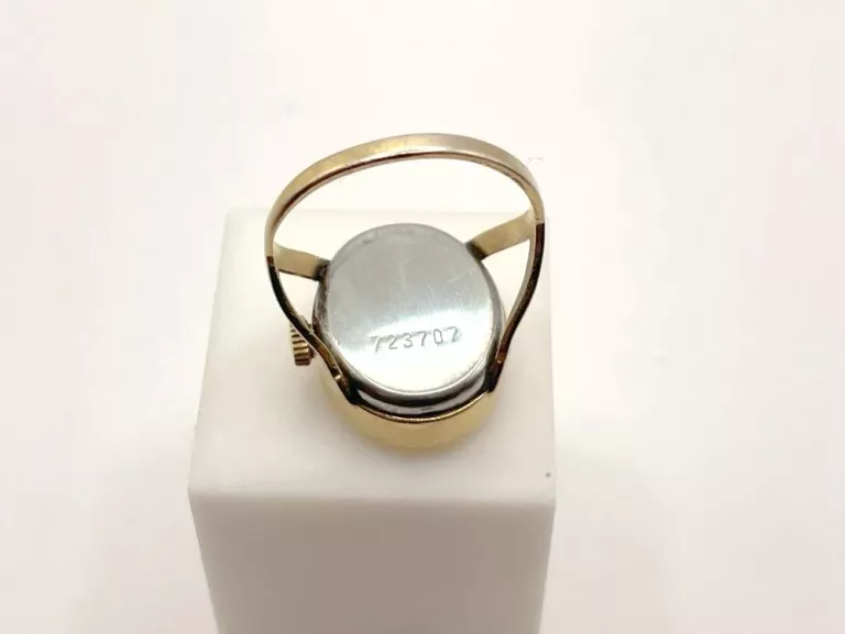 RADZIECKI PIERŚCIONEK Z ZEGARKIEM CZAJKA CZYTAJ OPIS