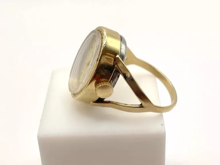 RADZIECKI PIERŚCIONEK Z ZEGARKIEM CZAJKA CZYTAJ OPIS