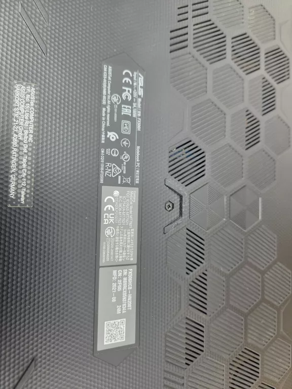 LAPTOP F15 ASUS TUF GAMING 16GB 500GB INTEL CORE I5 WIN 11