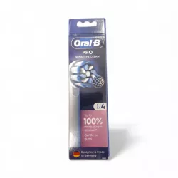 ORAL-B PRO SENSITIVE CLEAN KOŃCÓWKI DO SZCZOTECZEK ELEKTRYCZNYCH, 4 SZTUKI
