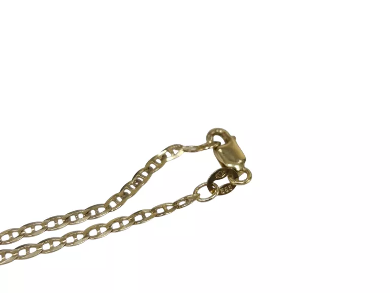 PIĘKNY ZŁOTY ŁAŃCUSZEK + ZAWIESZKA P.585 / W. 4,15G / D. 51CM