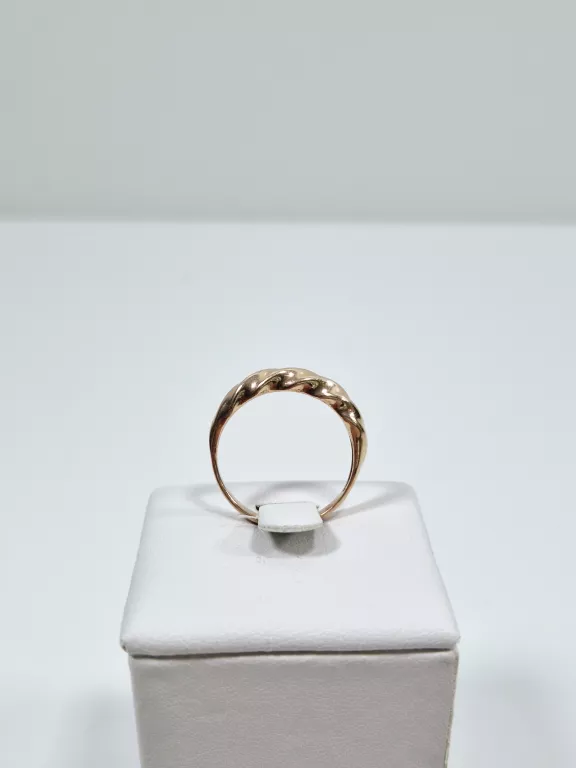 ZŁOTY PIERŚCIONEK DIAMENTOWANY 583 R12 2,50G