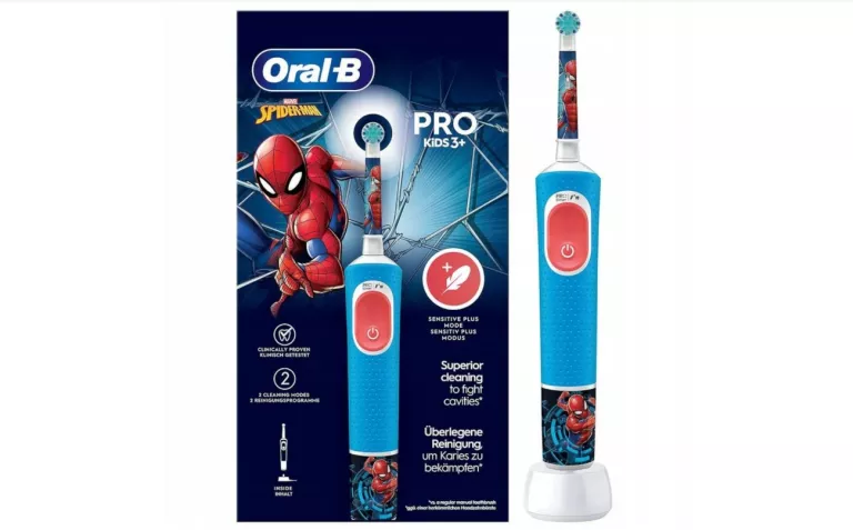 ELEKTRYCZNA SZCZOTECZKA DO ZĘBÓW ORAL-B PRO KIDS 3+ SPIDER-MAN