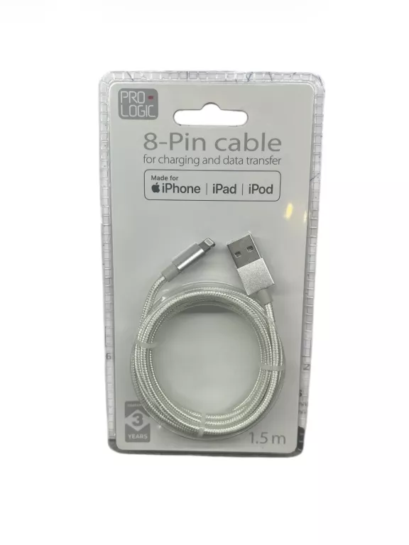 KABEL PROLOGIC USB - APPLE LIGHTNING 1,5 M