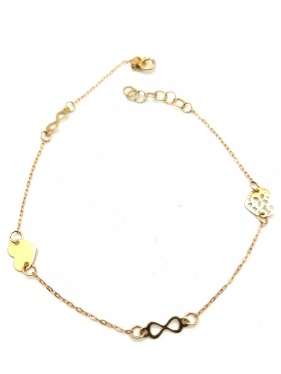 WYRÓB JUBILERSKI UŻYWANY BRANSOLETKA