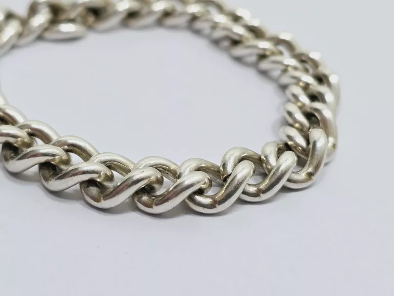 BRANSOLETKA SREBRNA PANCERKA 925 35,83G 18CM