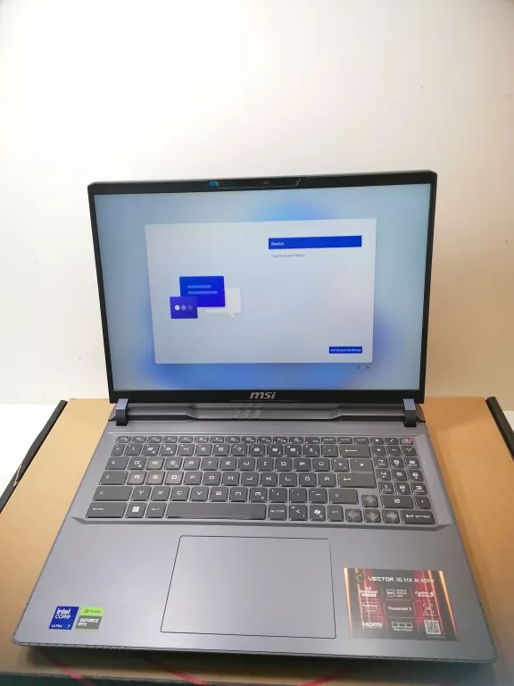 LAPTOP LAPTOP MSI VECTOR 16 HX AI A2XWHG-264