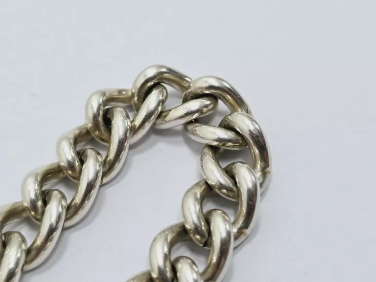 BRANSOLETKA SREBRNA PANCERKA 925 35,83G 18CM