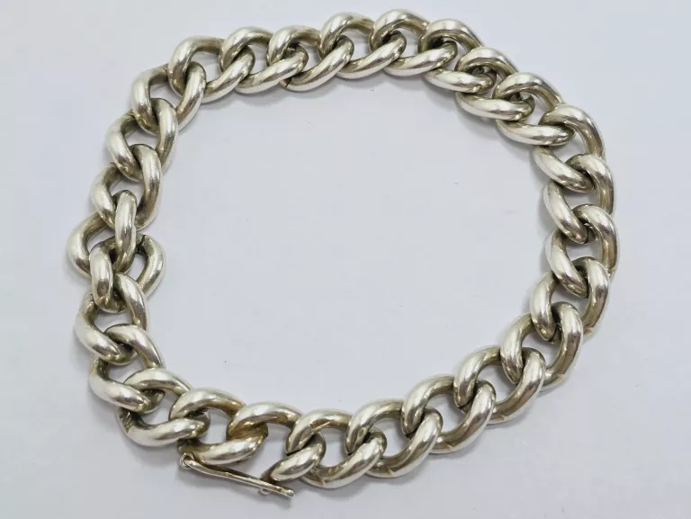 BRANSOLETKA SREBRNA PANCERKA 925 35,83G 18CM