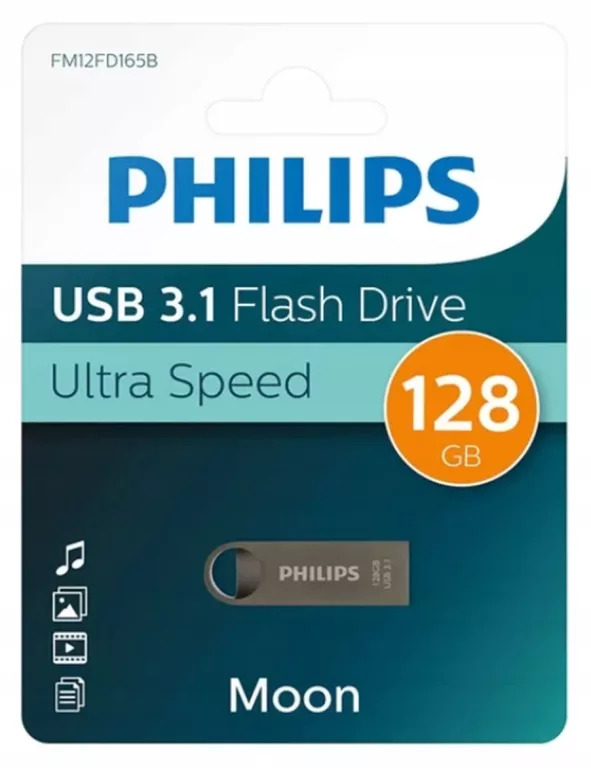 PHILIPS USB 3.1 128GB FLASH BRIVE ULTRA SPEED MOON