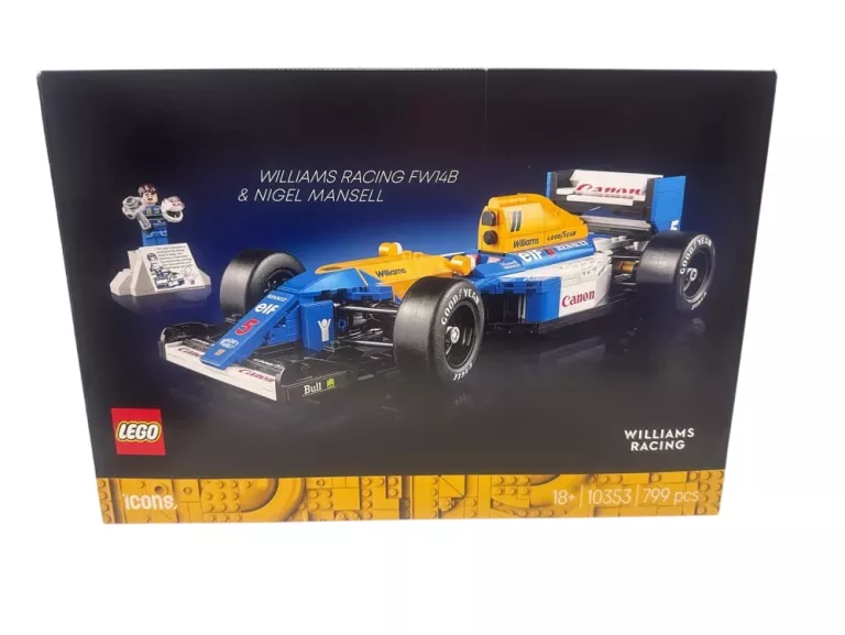 LEGO ICONS 10353 WILLIAMS RACING FW14B I NIGEL MANSELL