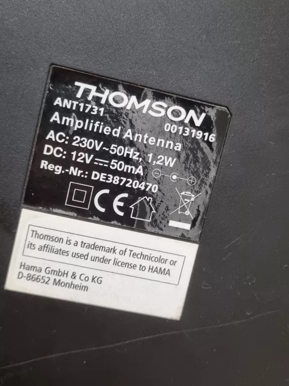 ANTENA TELEWIZYJNA THOMSON ANT1731