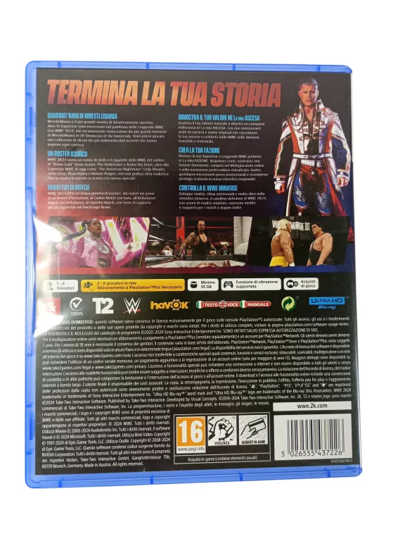 WWE 2K24 | PS5 | WRESTLING 24 | PLAYSTATION 5