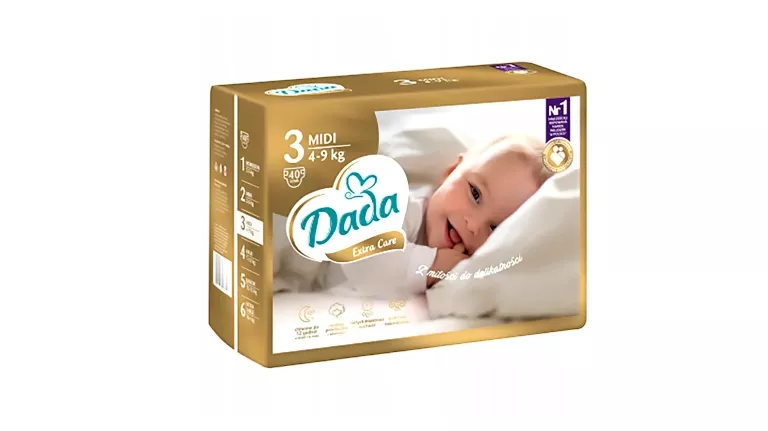 DADA EXTRA CARE ROZMIAR 3 4-9 KG 40 SZT