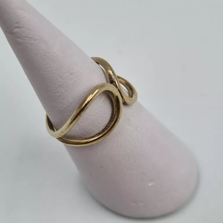 PIĘKNY ZŁOTY PIERŚCIONEK PRÓBA  333 2,24G R.14