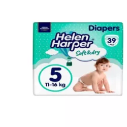 PAMPERS HELEN HARPER DIAPERS  5  39SZT.