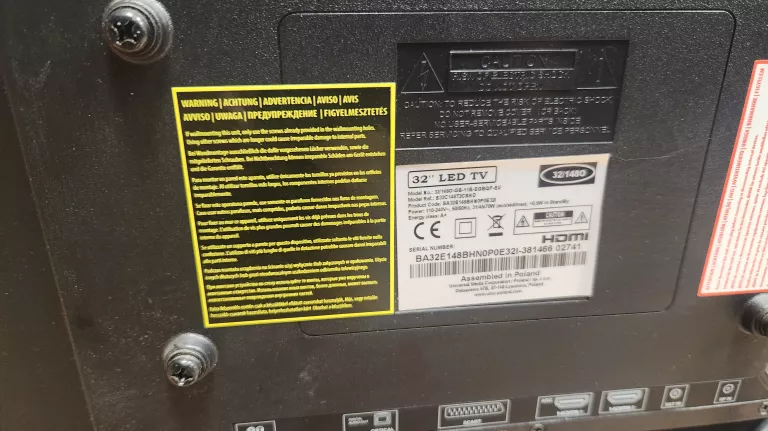 TELEWIZOR LCD BLAUPUNKT BLA-32/148O-GB-11B-EGBQP-EU 32" HD