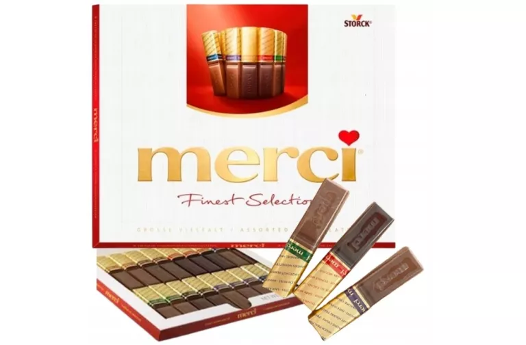 BOMBONIERKA MERCI FINEST SELECTION 250G STORCK