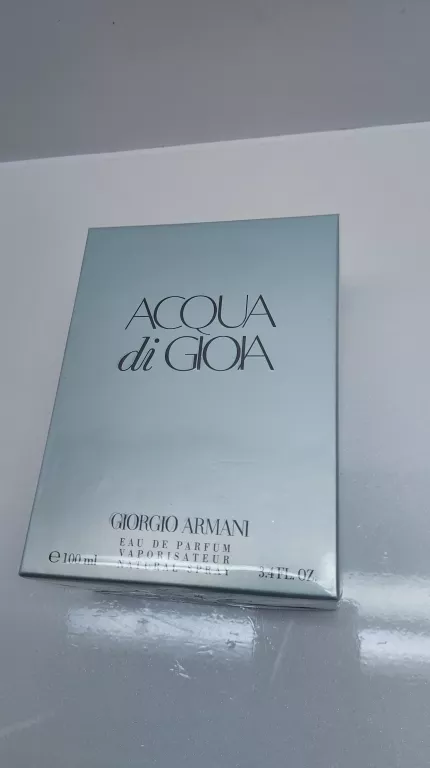 PERFUMY GIORGIO ARMANI 100ML ACQUA DI GIOIA