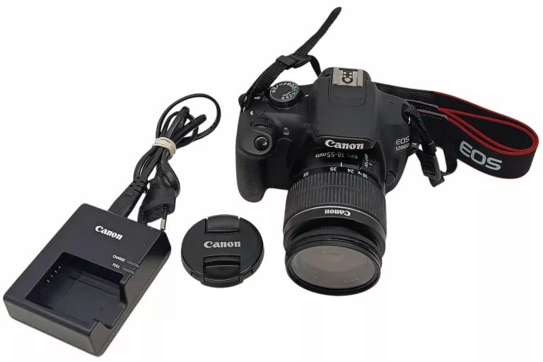 LUSTRZANKA CANON EOS 1200D PRZEBIEG 8350 + ŁAD