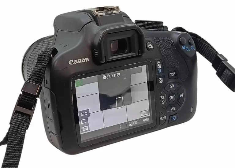 LUSTRZANKA CANON EOS 1200D PRZEBIEG 8350 + ŁAD